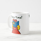 Tallulah maakt een Funny Face Koffiemok (Voorkant links)