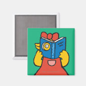 Tallulah maakt een Funny Face Magneet (Voorkant / Achterkant)