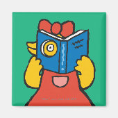 Tallulah maakt een Funny Face Magneet (Voorkant)