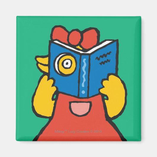 Tallulah maakt een Funny Face Magneet (Voorkant)