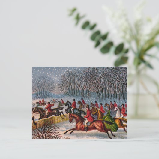 Tally-Ho Briefkaart (Staand voorkant)