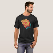 Tally Ho Funky Retro  Loud Boogie Huge Bold T-shirt (Voorkant volledig)