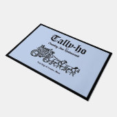 Tally-Ho Restaurant, Park Ridge & Evanston, IL Deurmat (Schuin)