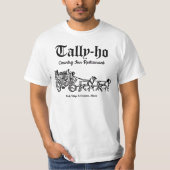 Tally-ho Restaurant, Park Ridge & Evanston, IL T-shirt (Voorkant)