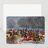 Tally-Ho Uitnodiging (Voorkant / Achterkant)