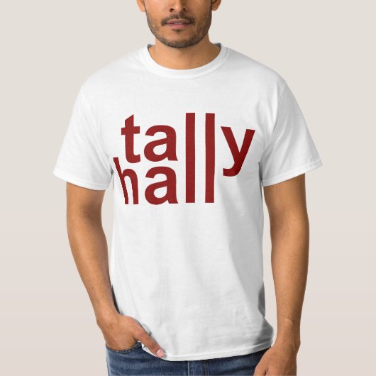 tally quote klassieker t-shirt (Voorkant)