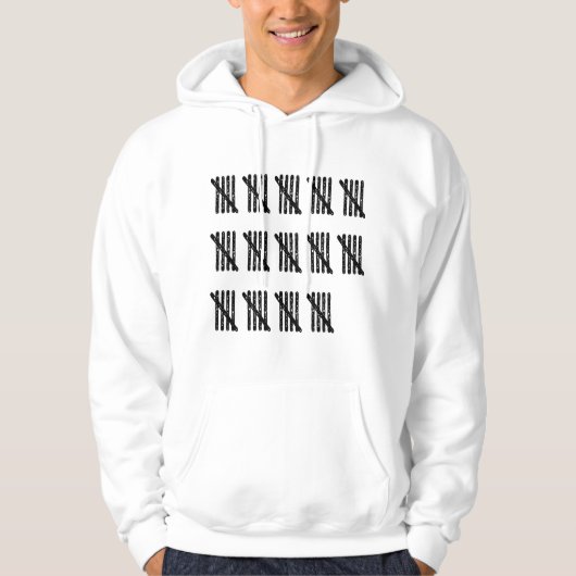 TALLY SHEET 70 Birthday Gift Board Gamer Dad Hoodie (Voorkant)