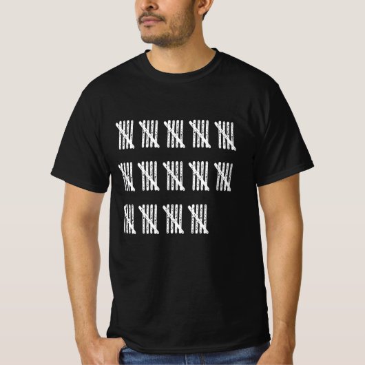 TALLY SHEET 70 Birthday Gift Board Gamer Dad T-shirt (Voorkant)