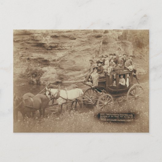 Tallyho Coaching Briefkaart (Voorkant)