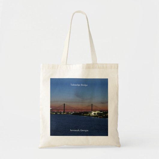 Talmadge Bridge-canvas tas (Voorkant)