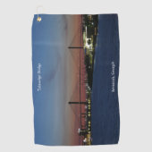Talmadge Bridge golfhanddoek (Voorkant)