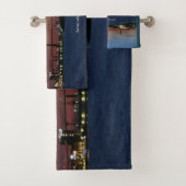 Talmadge Bridge handdoekset Bad Handdoek (Insitu)