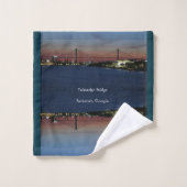 Talmadge Bridge handdoekset Bad Handdoek (Wasdoekje)