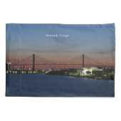 Talmadge Bridge-kussensloop Kussensloop (Achterkant)
