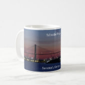 Talmadge Bridge-mok Koffiemok (Voorkant links)
