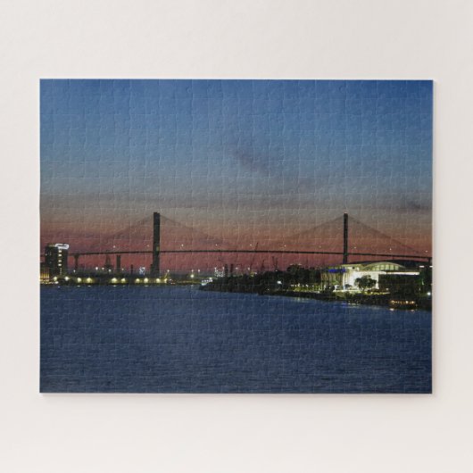 Talmadge Bridge-puzzel Legpuzzel (Horizontaal)
