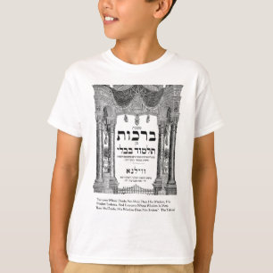 Talmud "Wisdom/Deeds" Citaat geeft T - shirts Kaar