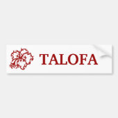 TALOFA BUMPERSTICKER (Voorkant)