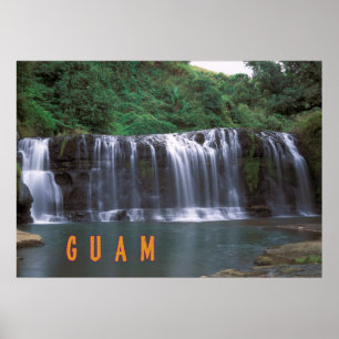 Talofofo falls Guam Poster