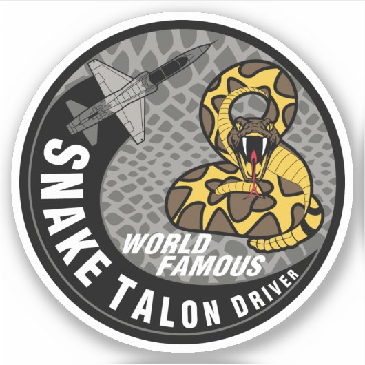 Talon Driver Patch Sticker (Voorkant)