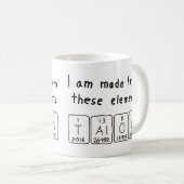 Talon Periodieke mok van de lijstnaam (Voorkant rechts)