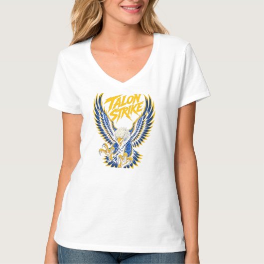 Talon Strike Eagle Grafische Heren T-Shirt (Voorkant)