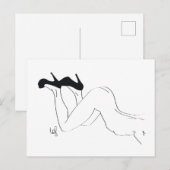 Talons pointes briefkaart (Voorkant / Achterkant)