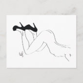 Talons pointes briefkaart (Voorkant)