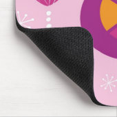 Talrijke kerstversiering, geïllustreerd in verschi muismat (Hoek)