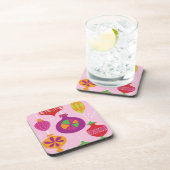 Talrijke kerstversiering, geïllustreerd in verschi onderzetter (Rechterzijde)