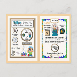 Taltra Wizard - Tantalum Element Briefkaart