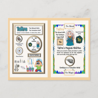 Taltra Wizard - Tantalum Element Briefkaart