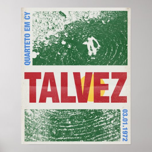 Talvez door Quarteto Em Cy Poster (Voorkant)