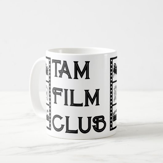 Tam Film Club - EINDE Koffiemok (Voorkant links)