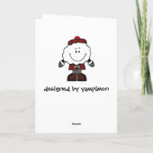 Tam McCloud Feestdagen Kaart (Achterkant)