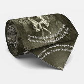 Tam O Shanter Burns Night Quote In Grey Stropdas (Opgerold)