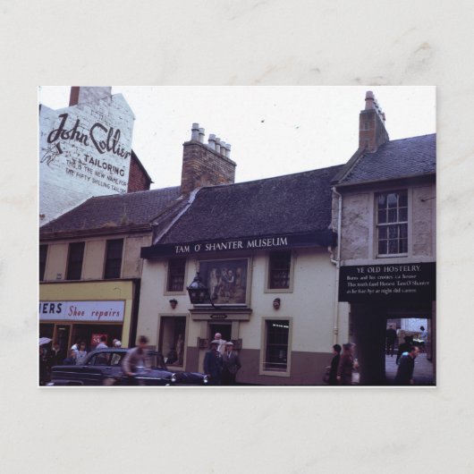 Tam of Shanter museum circa 1965 Briefkaart (Voorkant)