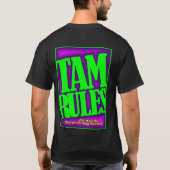 Tam Rules T-shirt (Achterkant)