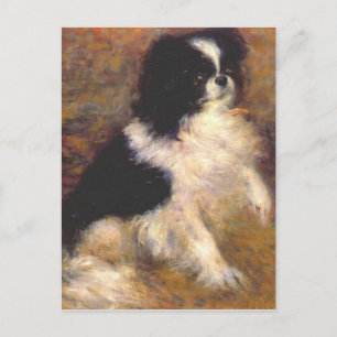 Tama de japanse hond van Pierre-Auguste Renoir Briefkaart