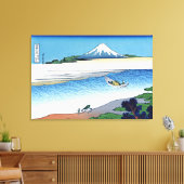 Tama River in de provincie Musashi Canvas Afdruk (Insitu (Woonkamer))