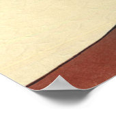 Tama River in de provincie Musashi Poster (Hoek)