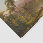 Tamaca Palms door Frederic Edwin Church Tissuepapier (Detail)