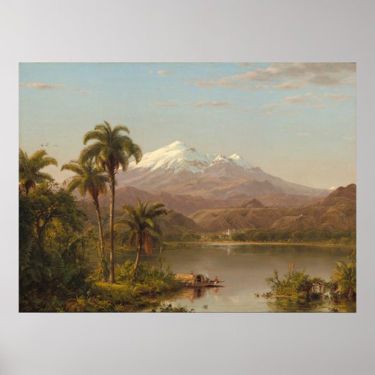 Tamaca Palms - Frederic Church Fine Art Poster (Voorkant)