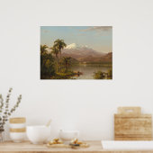 Tamaca Palms - Frederic Church Fine Art Poster (Keuken)