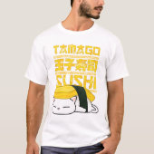 Tamago Sushi Cat T-shirt (Voorkant)