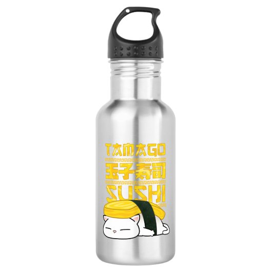 Tamago Sushi Cat Waterfles (Voorkant)