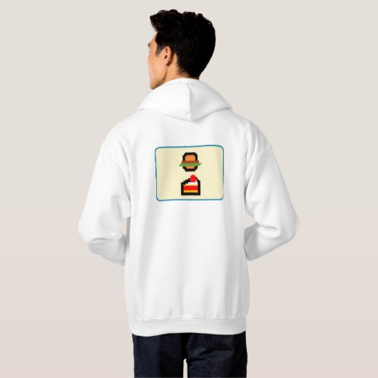 Tamagotchi Hoodie (Achterkant volledig)
