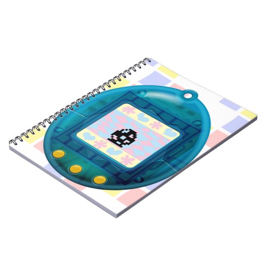 Tamagotchi notebook notitieboek (Linkerzijde)