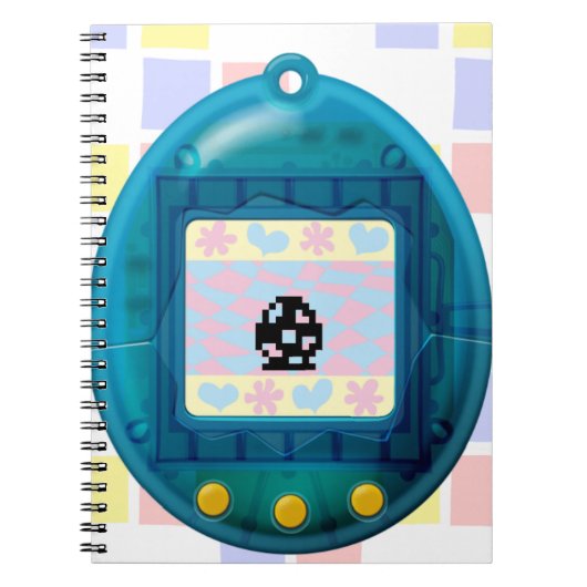 Tamagotchi notebook notitieboek (Voorkant)