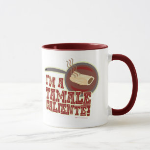Tamale Caliente Food Cartoon Humor Motto Mok